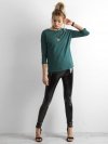 Bluzka-RV-BZ-4661.54P-ciemny zielony rozmiar - XL