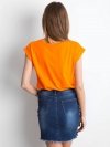 T-shirt-RV-TS-4833.94P-pomarańczowy rozmiar - L