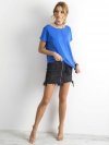 T-shirt-RV-TS-4662.35P-ciemny niebieski rozmiar - M
