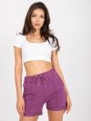 Szorty-FA-SN-6283.88P-ciemny fioletowy rozmiar - ONE SIZE