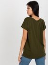 T-shirt-RV-TS-4832.30-khaki rozmiar - M