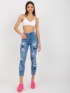 Spodnie jeans-NM-SP-D8015.31X-niebieski rozmiar - S