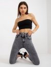 Spodnie jeans-NM-SP-L73.79P-ciemny szary rozmiar - XS