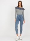 Spodnie jeans-NM-SP-M516.59P-niebieski rozmiar - L