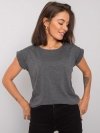 T-shirt-RV-TS-4833.43P-ciemny szary rozmiar - S