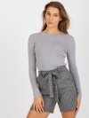 Szorty-LK-SN-506942-4.29-szaro-czarny rozmiar - 42