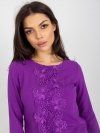 Bluzka-LK-BZ-506522.07-fioletowy rozmiar - 36
