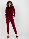 Komplet-LK-KMPL-509149.10X-bordowy rozmiar - L/XL