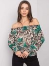 Bluzka-DHJ-BZ-15175.05P-zielony rozmiar - ONE SIZE