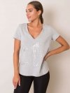 T-shirt-131-TS-PRT2020.06P-szary rozmiar - XS