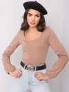 Bluzka-TW-BZ-G-082.98-camelowy rozmiar - XL