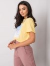 T-shirt-PM-TS-SS21CA59.01P-żółty rozmiar - L