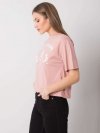 T-shirt-157-TS-0086.60P-jasny różowy rozmiar - L