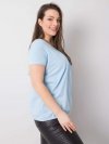 T-shirt-RV-TS-6320.85P-jasny niebieski rozmiar - 2XL