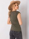 T-shirt-RV-TS-6108.04-khaki rozmiar - S