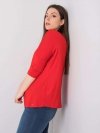 Bluzka-RV-BZ-6329.43P-czerwony rozmiar - 3XL