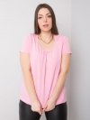 T-shirt-RV-TS-6320.85P-różowy rozmiar - XL