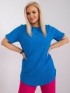 Bluzka-RV-BZ-6323.92-ciemny niebieski rozmiar - 3XL