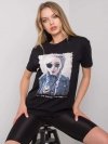 T-shirt-HB-TS-3053.69P-czarny rozmiar - S