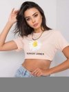 T-shirt-PM-TS-SS21CA66.05-łososiowy rozmiar - L
