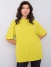 T-shirt-RV-TS-6052.71P-limonkowy rozmiar - ONE SIZE