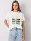T-shirt-PM-TS-SS21CA82.16-ecru rozmiar - S