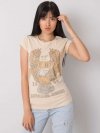 T-shirt-EM-TS-ES-21-533.16-beżowy rozmiar - S