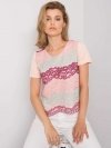 Bluzka-LK-BZ-506276.07P-brzoskwiniowy rozmiar - 40