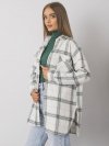 Koszula-TO-KS-0810-3.32-biało-zielony rozmiar - L/XL