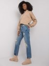Spodnie jeans-RO-SP-PNT-08.83P-niebieski rozmiar - 34