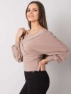 Bluzka-RV-BZ-7311.02X-ciemny bezowy rozmiar - M