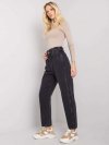 Spodnie jeans-RO-SP-PNT-06.17P-czarny rozmiar - 38