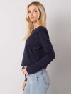 Bluzka-RV-BZ-5122.08P-granatowy rozmiar - XS