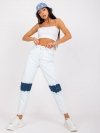 Spodnie jeans-RO-SP-PNT-N10.50P-jasny niebieski rozmiar - 44