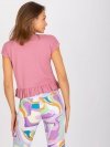 T-shirt-TW-TS-1053.21X-ciemny różowy rozmiar - L