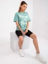 T-shirt-FA-TS-7677.91P-pistacjowy rozmiar - ONE SIZE
