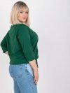 Bluzka-RV-BZ-7578.66-ciemny zielony rozmiar - ONE SIZE