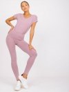 Leginsy-AP-LG-A-002-ciemny różowy rozmiar - XL