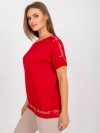 Bluzka-RV-BZ-7647.62P-czerwony rozmiar - S/M