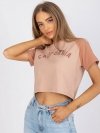 T-shirt-FA-TS-7708.44-beżowy rozmiar - ONE SIZE
