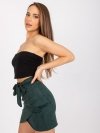 Spódnica-DHJ-SD-15680.28X-ciemny zielony rozmiar - L