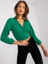 Bluzka-DHJ-BZ-15672.40-zielony rozmiar - ONE SIZE