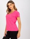 T-shirt-FA-TS-6967.77P-ciemny różowy rozmiar - ONE SIZE