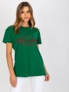 T-shirt-FA-TS-7720.43P-ciemny zielony rozmiar - ONE SIZE