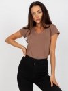 T-shirt-B-012.83P-brązowy rozmiar - XL