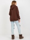 Bluza-TW-BL-BL-1003.95P-ciemny brązowy rozmiar - XL