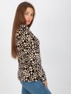 Bluzka-RP-BZ-8187-2.06-czarno-beżowy rozmiar - ONE SIZE