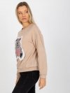 Bluzka-LK-BZ-509067-1.27-beżowy rozmiar - ONE SIZE