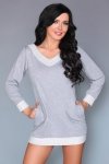 Homewear Maristela LC 90374 Touch Of Gray Szary Collection LivCo Corsetti Fashion rozmiar - L/XL