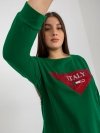Bluzka-VI-BZ-2911.82P-ciemny zielony rozmiar - ONE SIZE